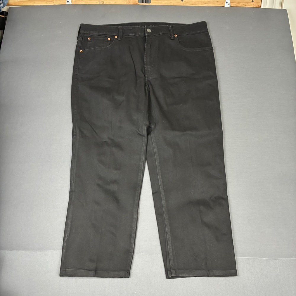 American Eagle Airflex Original Straight Jeans Men's Size 40x26 Black